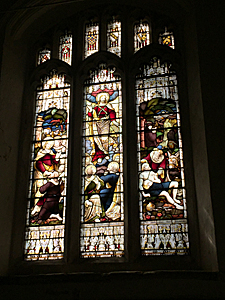 The south transept window June 2015